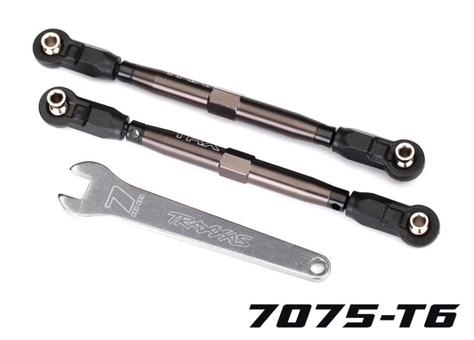 Traxxas TUBES 102 mm Gray Aluminum Toe Links (2) (8547A)