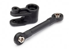 Traxxas Servo horn, steering/ linkage, steering 46mm, assembled with pivot balls (8947)