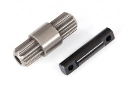 Traxxas Gear shaft, fixed/ driveshaft adapter (requires #8950X or 8996X steel constant-velocity driveshafts and #8984 transmission output gear) (8983)