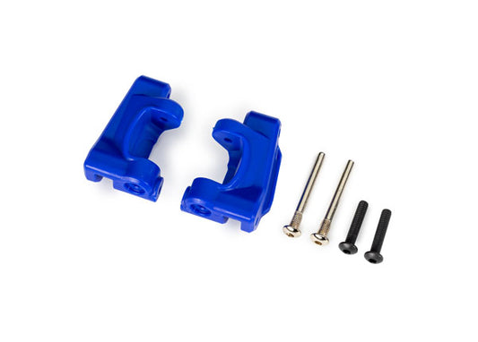 Traxxas Caster blocks (c-hubs), extreme heavy duty, black (left & right) (9136)
