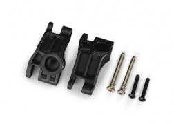 Traxxas Carriers, stub axle, rear, extreme heavy duty, black (left & right)/ 3x31mm hinge pins (2)/ 3x18mm BCS (2) (for use with #9180, 9181, 9182 upgrade kit) (9150)