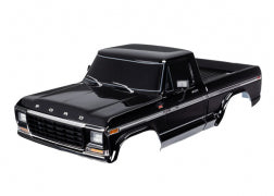 Traxxas  Body, Ford F-150 (1979), complete, black body kit (9230)