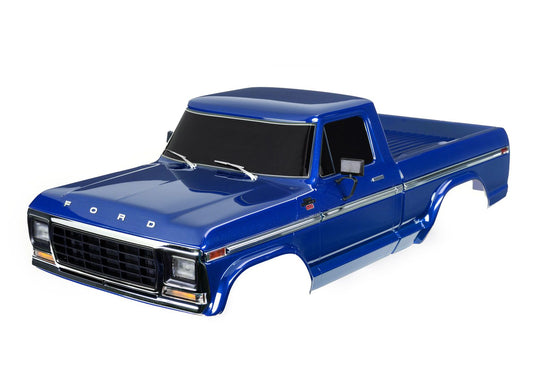 traxxas TRX-4 Ford F-150 High Trail Edition Blue Body Friendly Hobbies
