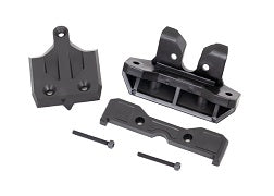 Traxxas Bumper, rear/ skidplate, rear/ tie bar mount, rear/ 3x25 CS (2) (9536)