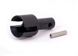 Traxxas Differential output cup, front or rear (hardened steel)/ 2.5x12mm pin (Sledge) (9583)
