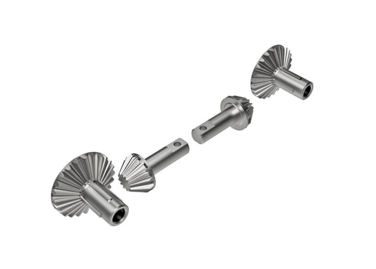 Traxxas Gears, axle (metal, front & rear) (9779)