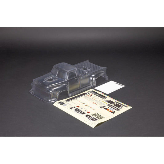ARRMA: 1/8 Clear Body with Decals and Window Mask: NOTORIOUS 6S BLX V6 (ARA-1540)