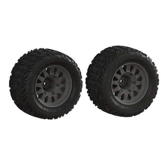 Arrma dBoots 'Katar' Tire Set Glued (2) Horizon Hobby
