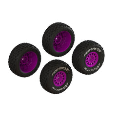 ARRMA dBoots 'FORTRESS' Tire Set Glued (2 Pairs) (ARA55011)