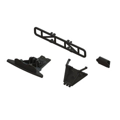 ARRMA Lower Skid And Bumper Mount Set, Black (ARA-1577)
