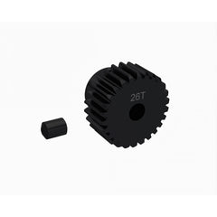 Arrma: Pinion Gear 26T MOD 0.5 CNC 3.2mm Bore Horizon Hobby