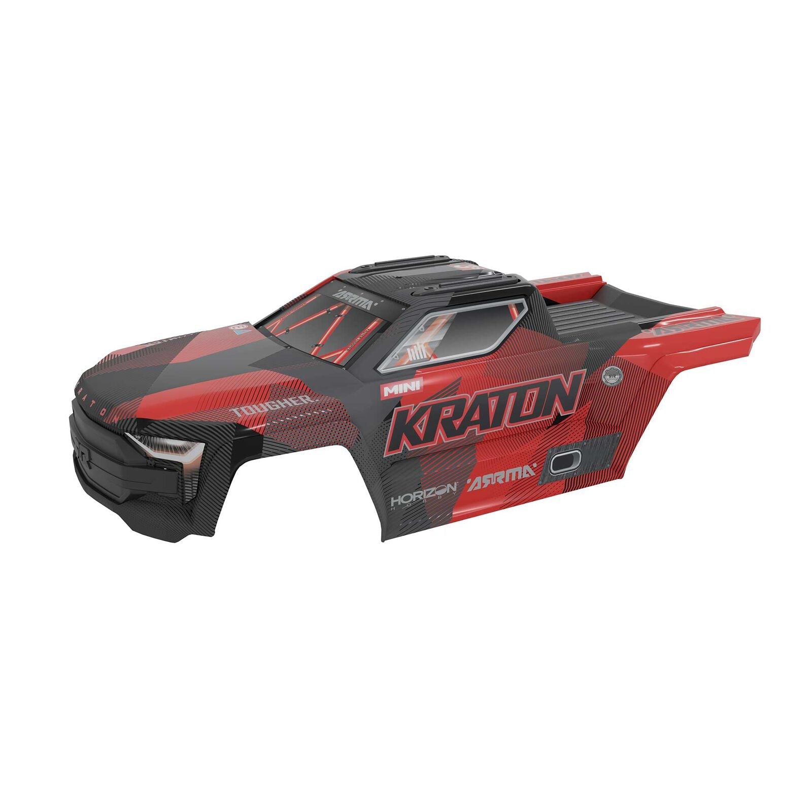 Arrma Mini KRATON Body (Black/Red) Horizon Hobby