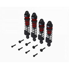 Arrma Front/Rear Assembled, TBC cSt Oil, Red (4Pcs): MINI Horizon Hobby