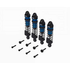 Shock Set, Front/Rear Assembled, TBC cSt Oil, Blue (4Pcs): MINI Horizon Hobby