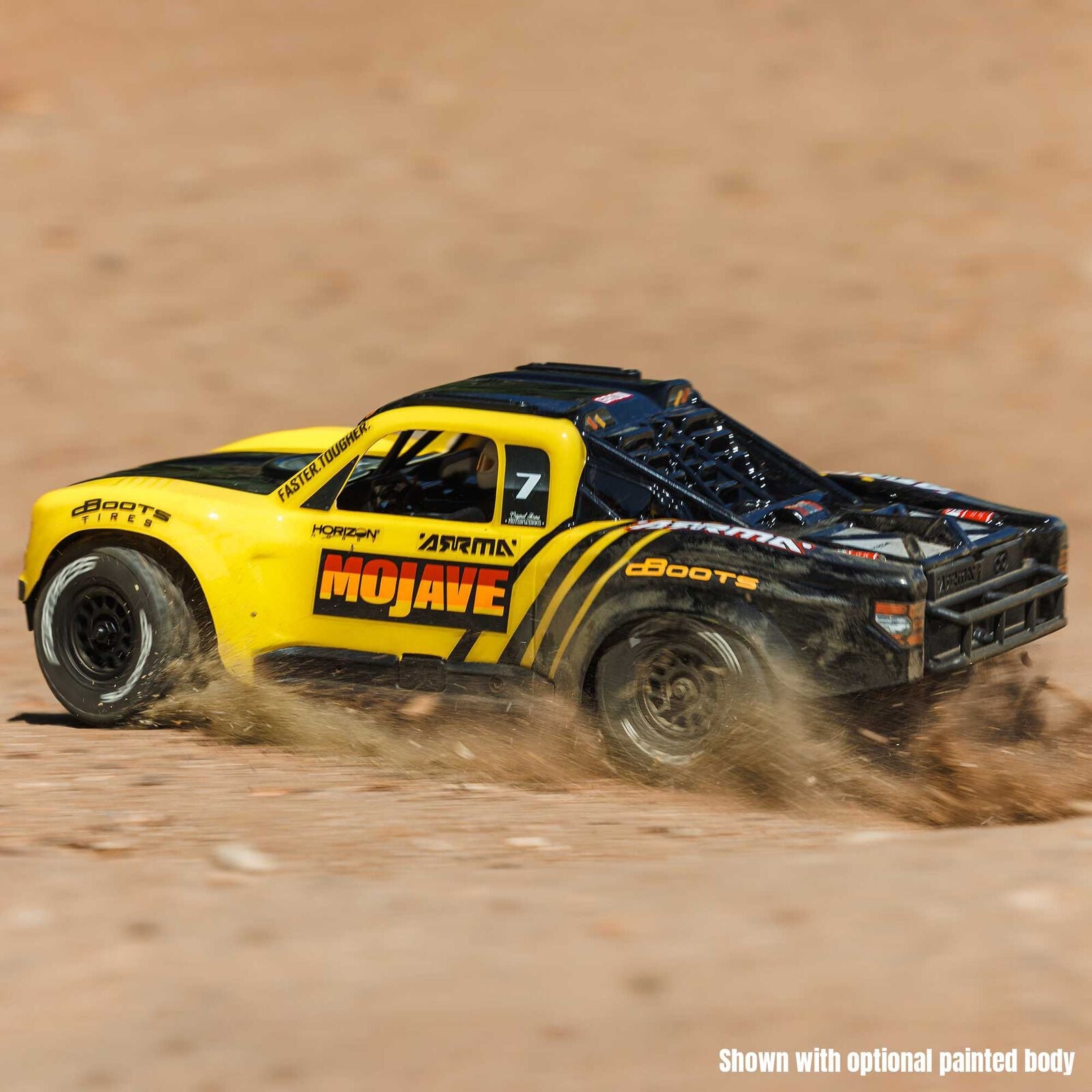 ARRMA 1/16 MOJAVE GROM RTA Kit (Battery & Charger Included) Horizon Hobby