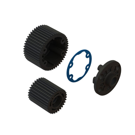 ARRMA Diff Case and Idler Gear Set (47/29T, 0.8M) (ARA311095)