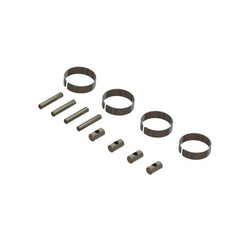 ARRMA CVD Driveshaft Metal Fittings (2) (ARA311150)