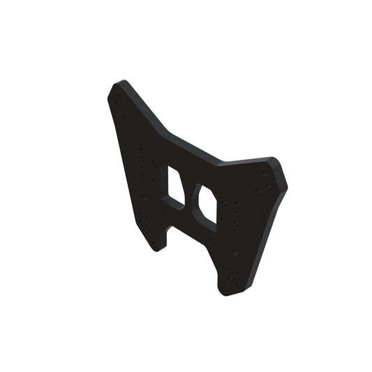 ARRMA Rear Shock Tower, Aluminum, Black (ARA320687)