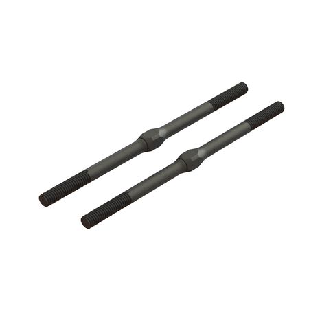 Arrma Steel Turnbuckle, M5 x 85mm Black (2) (ARA330716)