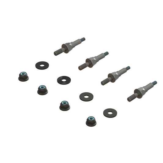 ARRMA EXB V2 Shock Standoff (M4 - 4pcs) (ARA330816)