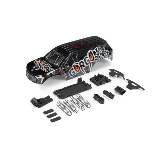 ARRMA GORGON Painted Decaled Body Set, Gun Metal (ARA402353)