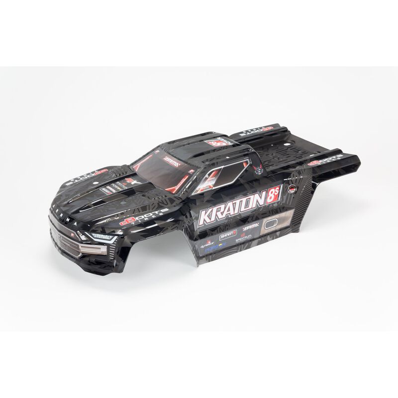 ARRMA 1/5 Painted Body, Black: KRATON 4X4 8S EXB Horizon Hobby