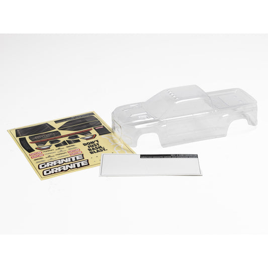 ARRMA Granite GROM Body, Clear (ARA412004)