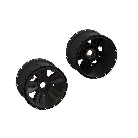 MT Wheels, 4.9in 24mm Hex (2) (ARA510122)