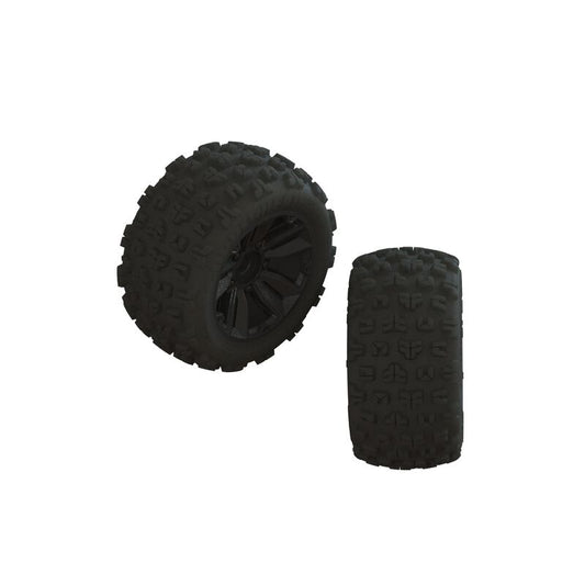 ARRMA dBoots Copperhead2 LP Glued Tires (2) (ARA550090)