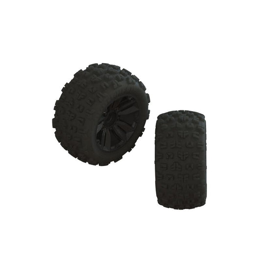Arrma dBoots Copperhead2 LP Glued Tires (2) (ARA550090)