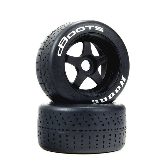ARRMA dBoots Hoons 53/100 2.9 Tire Set Silver 5-Spoke (2) (ARA550103)