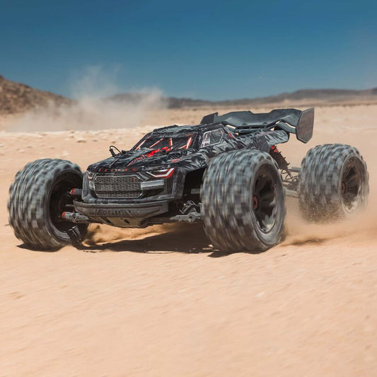 ARRMA 1/5 KRATON 4X4 8S BLX EXB Brushless Monster Truck RTR, Black (ARA5808V2T1)