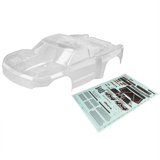 ARRMA 1/10 Clear Body with Decals: Senton 4x4 (ARAC3338)