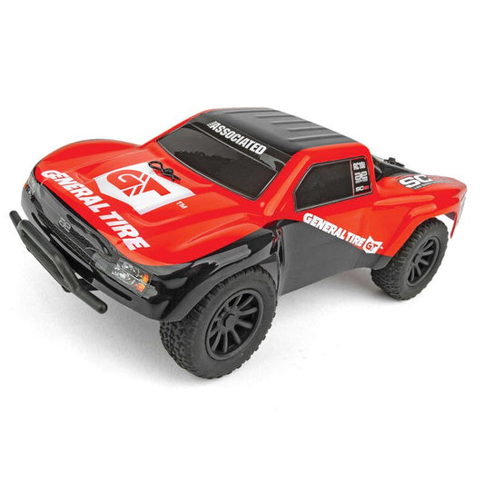 Team Associated 1/28 SC28 2WD SCT Brushed RTR, General Tire (ASC20162)