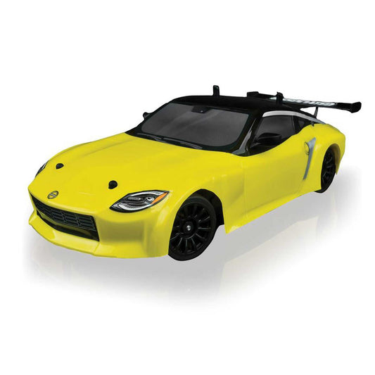 Team Associated 1/27 SR27 2023 Nissan Z RTR NiMH Combo, Yellow 2WD  Brushed   - (ASC20189C) Friendly Hobbies
