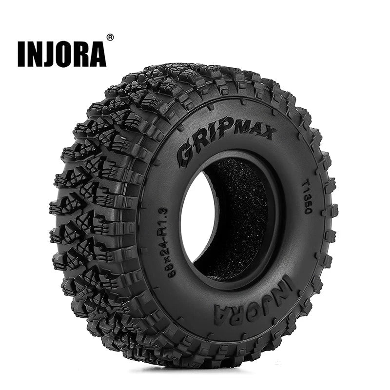 INJORA 1.3" 68*24mm Gripmax S4 Tires (T1350) (4) INJORA