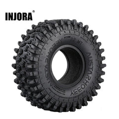 INJORA 2.2" 130*46mm Tires for 1/10 RC Crawlers INJORA