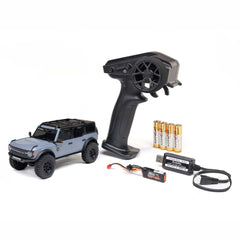 1/30 SCX30 Ford Bronco 4X4 RTR Brushed Rock Crawler (Battery & Charger Included) Horizon Hobby