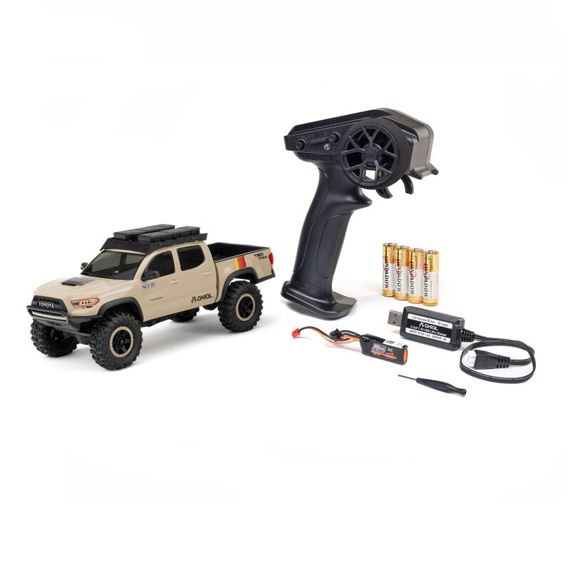 Axial 1/30 SCX30 Toyota Tacoma TRD Pro 4X4 RTR Brushed Rock Crawler (Battery & Charger Included) Horizon Hobby