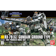 Bandai: HGUC 1/144 RX-79[G] Gundam Ground Type Model Kit (BAS2417222) Heartland Hobby