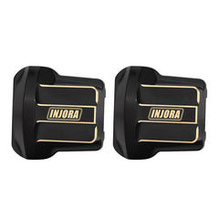 INJORA Black Brass Upgrade Parts For 1/18 TRX4M INJORA