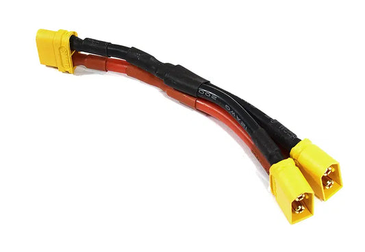XT60 Parallel 2-Battery Connector Adapter Wire Harness (C24409)