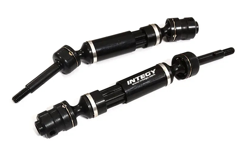 Integy: Dual Joint Telescopic Rear Drive Shafts for Traxxas 1/10 Bandit (C26506BLACK) Integy