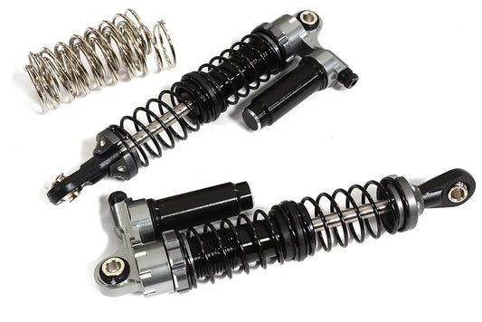 Integy Billet Machined Piggyback Shock Pair (2) for Tamiya Scale Off-Road CC02 (L=85mm)