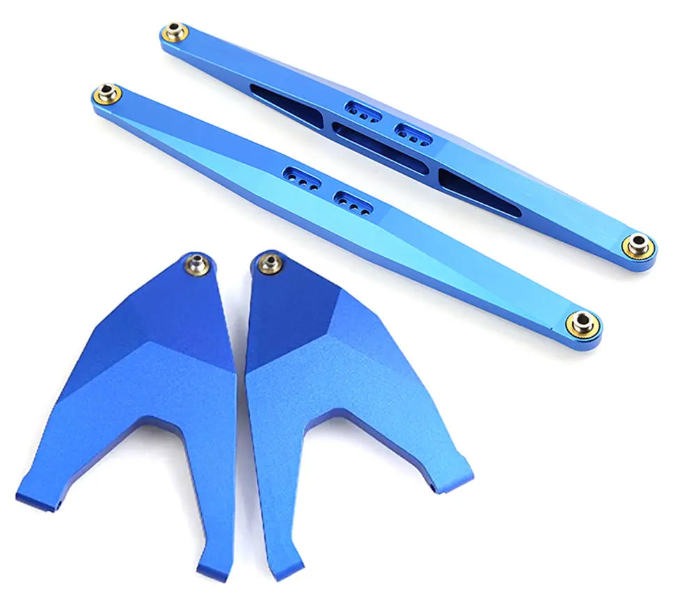 Integy Alloy Lower Suspension Arm Set for Traxxas 1/7 Unlimited Desert Racer (C32040BLUE) Integy