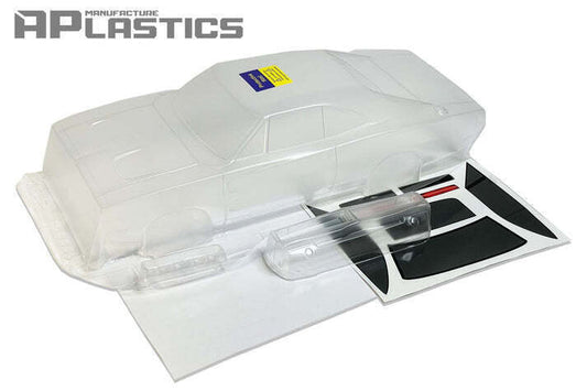 Aplastics Dodge Charger AP-CH1969 Body (Clear) APlastics