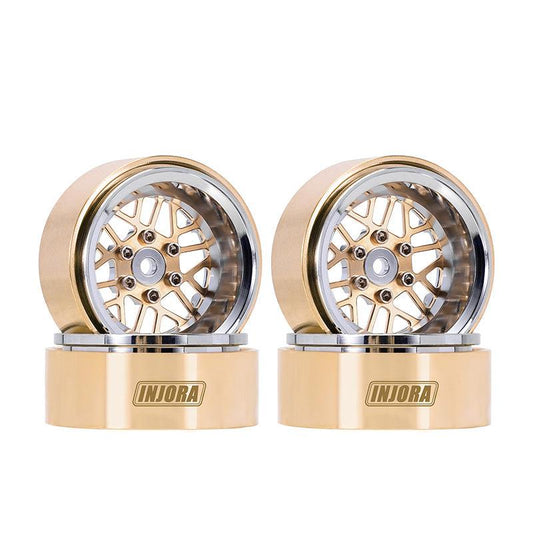 INJORA 1.3" ModuWheel -4.05mm Offset Wheels for Micro Crawlers INJORA
