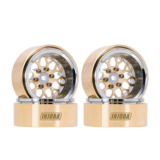 INJORA 1.3" ModuWheel -4.05mm Offset Wheels for Micro Crawlers INJORA