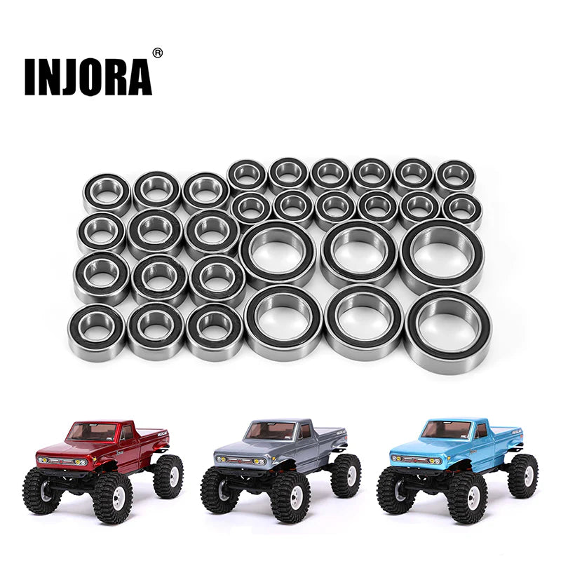 INJORA Sealed Bearing Kit (30 pcs) for 1/18 Redcat Ascent-18 INJORA