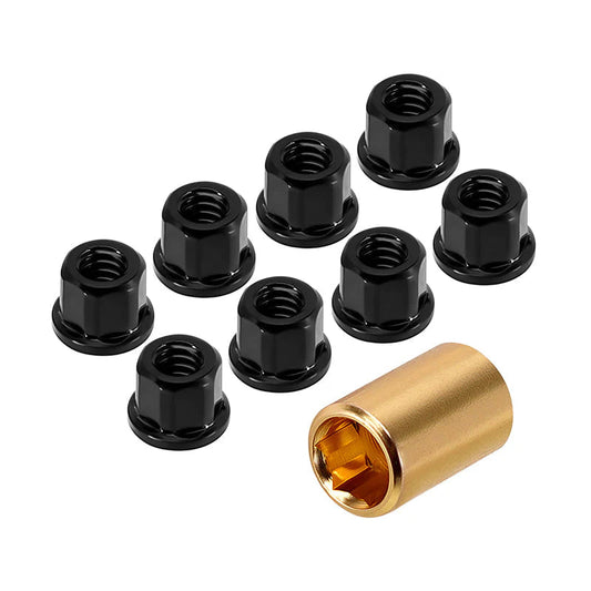 INJORA M2 Stainless Steel Nuts for 1/30 SCX30 INJORA